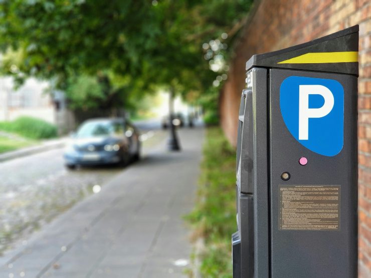 Parchimetro strisce blu