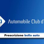 Logo Aci e scritta "prescrizione bollo auto"