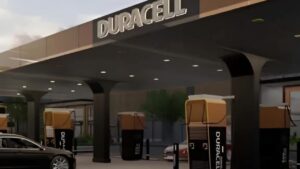 Stazione ricarica elettrica Duracell