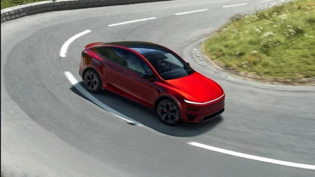 Tesla in strada