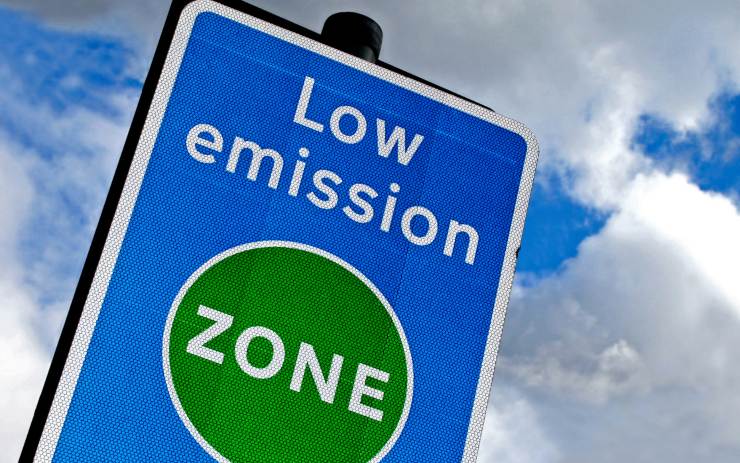 Cartello zone a basse emissioni