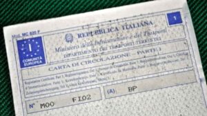 Libretto di circolazione auto