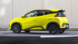 BYD Dolphin Surf in strada