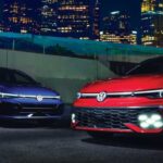 Volkswagen Golf in strada