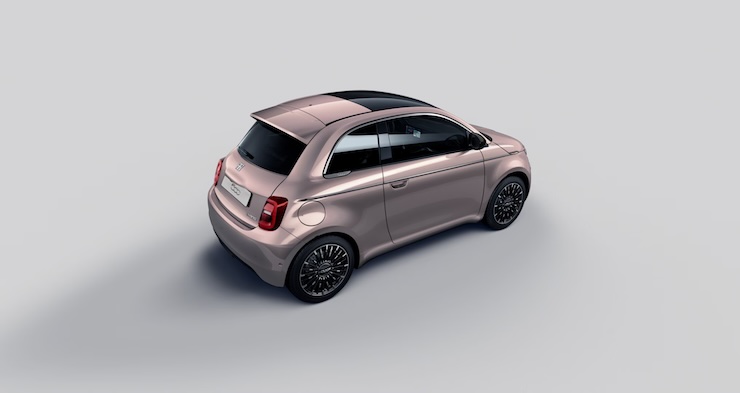 Nuova fiat 500 Hybrid retro (fiat)