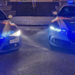 Polizia con lampeggianti accesi (instagram)